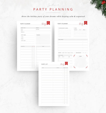 Christmas Planner - {71 Pages} BUNDLE